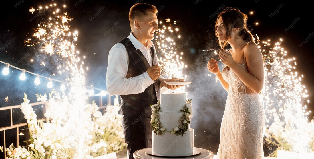Safely Host a Sparkler Send-Off at Your Wedding