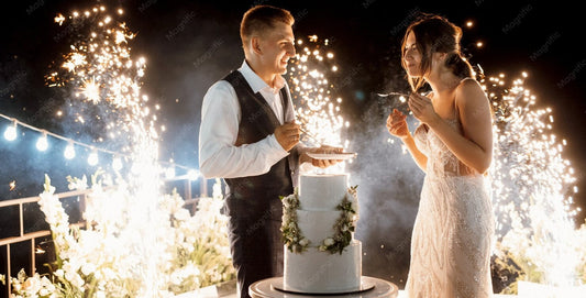 Safely Host a Sparkler Send-Off at Your Wedding