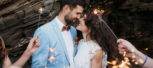 Wedding Sparklers 101 Ideas, Tips, Safety, and Photos