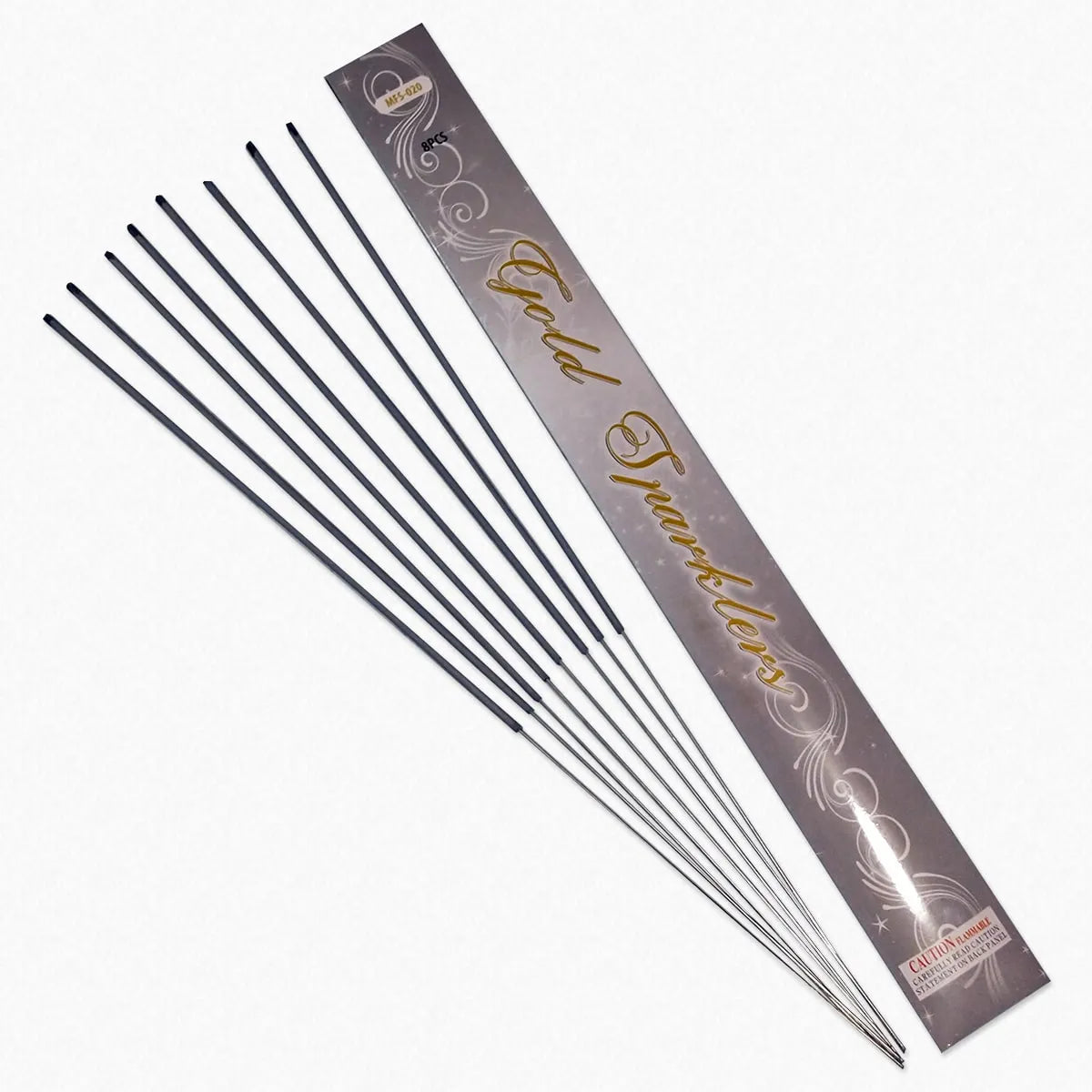 Gold sparklers for weddings and other special occassions