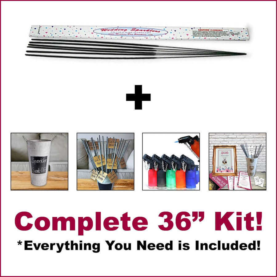 Why Do Couples Fall in Love with Our 36-Inch Sparkler Kit? 